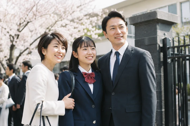 入学式や卒業式のイメージ