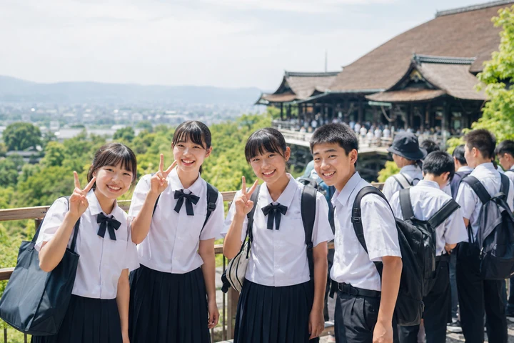 修学旅行のイメージ